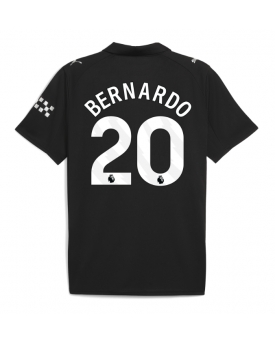 Billige Fotballdrakt Manchester City Bernardo Silva #20 Replika Bortedrakt 2025-26 Kortermet